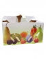 Mobile Preview: Früchteschale/Gemüseschale 1kg mit Henkel, bedruckt